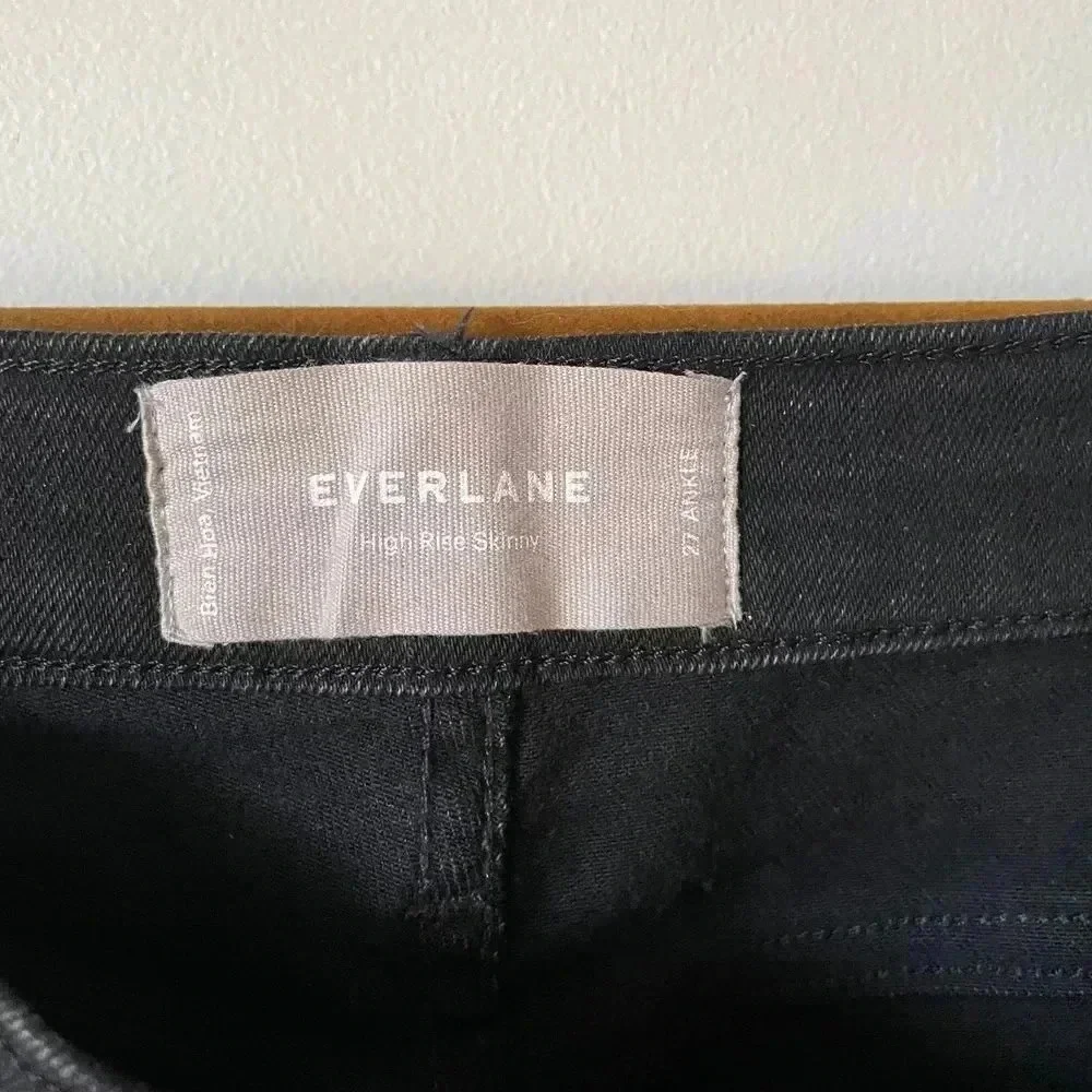 Everlane | High Rise  Authentic Stretch Ankle Jeans - Picture 10 of 10